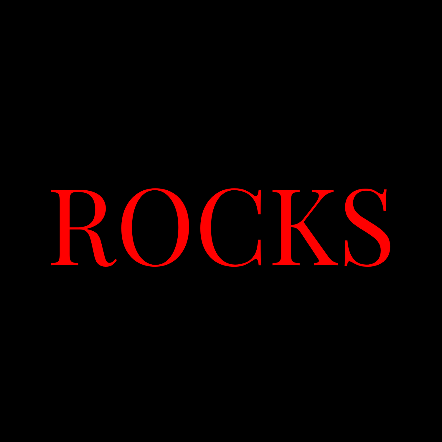 Rocks