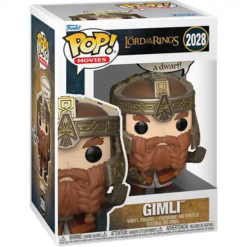 Movies: The Lord of the Rings Gimli Pop! Sayings Funko Pop! Vinyl Figure #2028