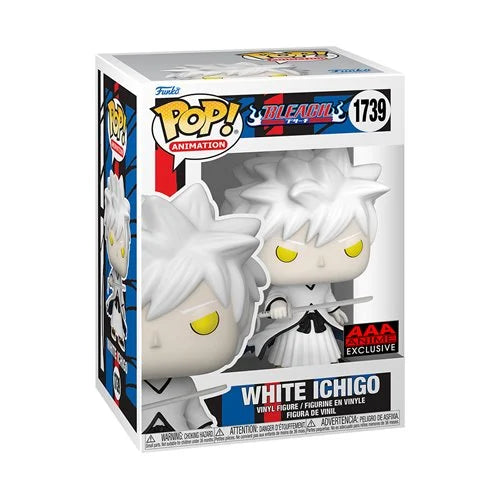 Animation: Bleach White Ichigo Kurosaki Funko Pop! Vinyl Figure #1739 - AAA Anime Exclusive