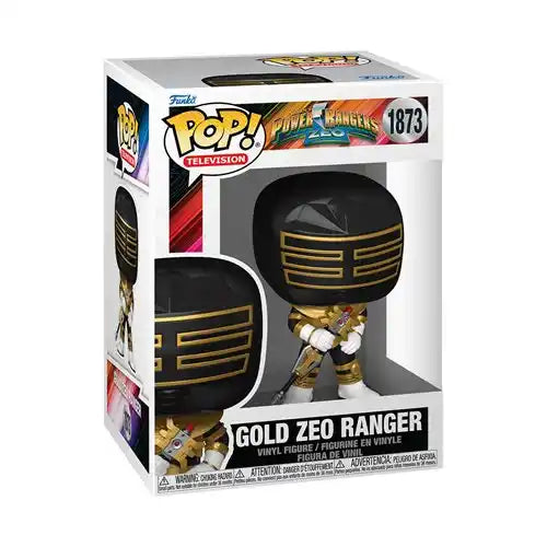 Television: Power Rangers Zeo Gold Zeo Ranger Funko Pop! Vinyl Figure #1873