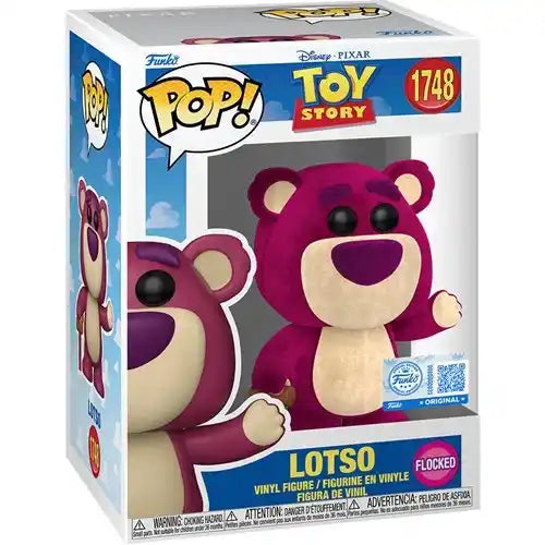 Disney: Toy Story Lotso Flocked Funko Pop! Vinyl Figure #1748 - Specialty
