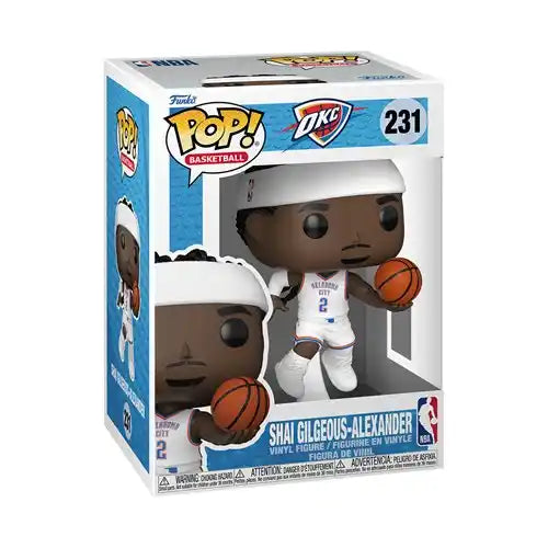 Sports: NBA Thunder Shai Gilgeous-Alexander (Home) Funko Pop! Vinyl Figure