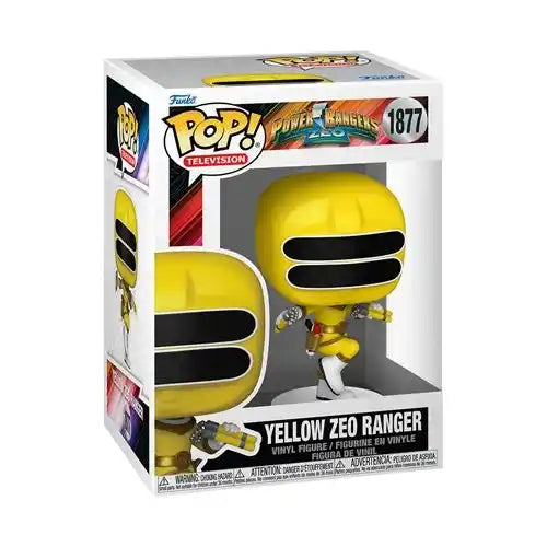 Television: Power Rangers Zeo Yellow Zeo Ranger Funko Pop! Vinyl Figure #1877