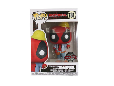 Funko POP! Marvel : Deadpool 30th - Construction Worker - Exclusive - – The  Pop Guy Collectibles