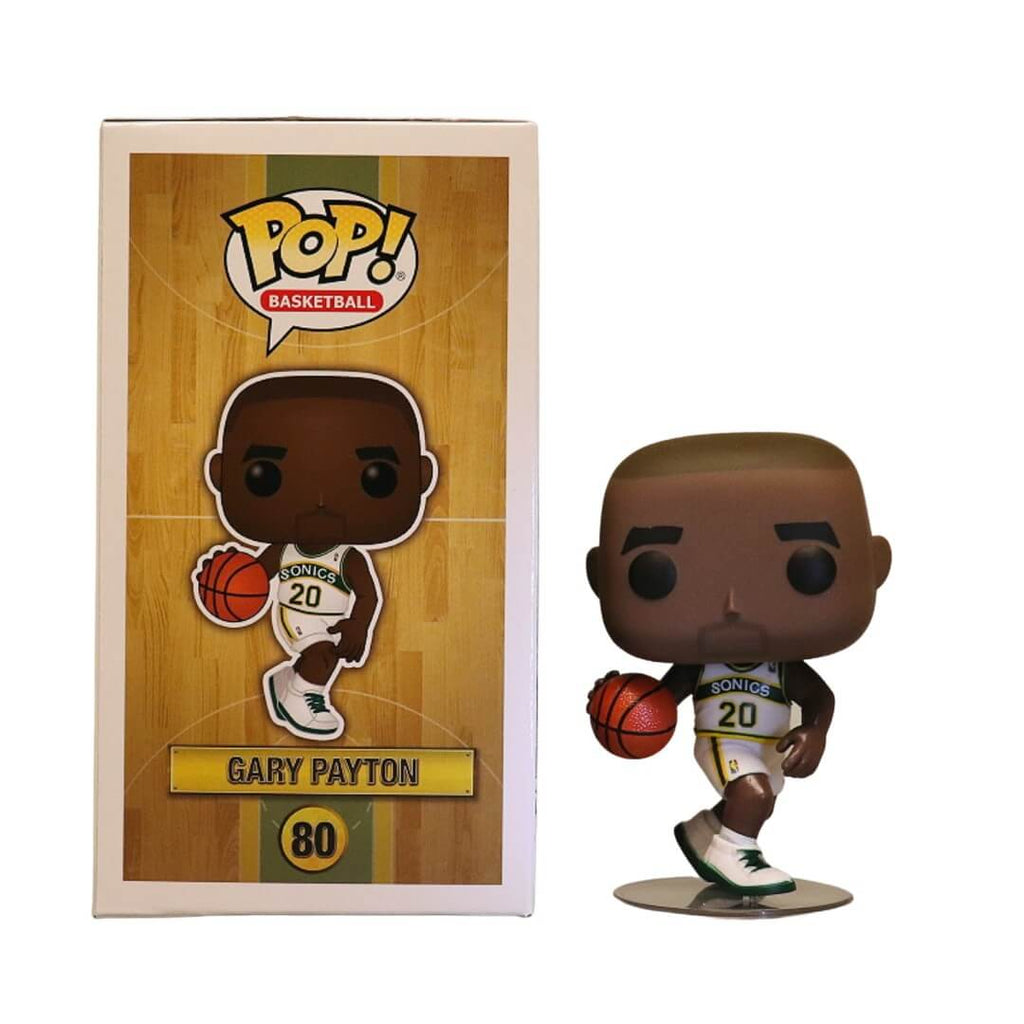 Funko Gary Payton Seattle Supersonics White Jersey #80 Pop Sports NBA  Legends Action Figure (Bundled with Ecotek Pop Protector to Protect Display  Box): Buy Online at Best Price in UAE 